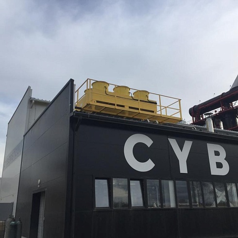 ООО "Киберсталь". Строительство "под ключ" цеха по производству водорода методом щелочного электролиза воды на базе двух электролизных установок ЭУПВ-150/16